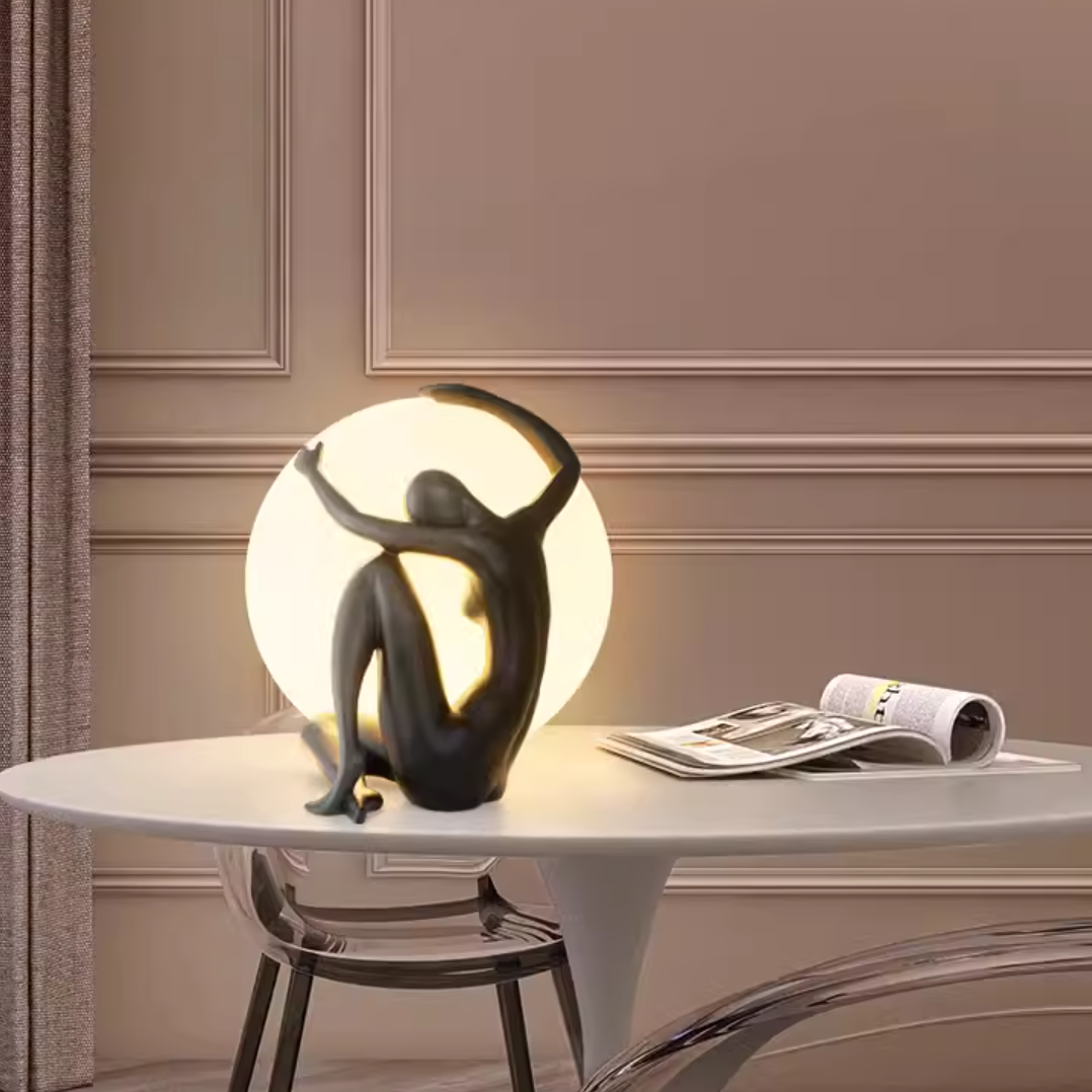 FJFJGO TABLE LAMP Table Lamp Modern Art Deco Desk Lamps