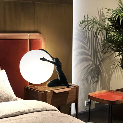 FJFJGO TABLE LAMP Table Lamp Modern Art Deco Desk Lamps